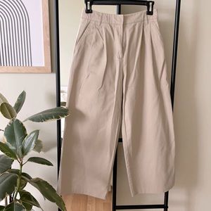 Tan culottes